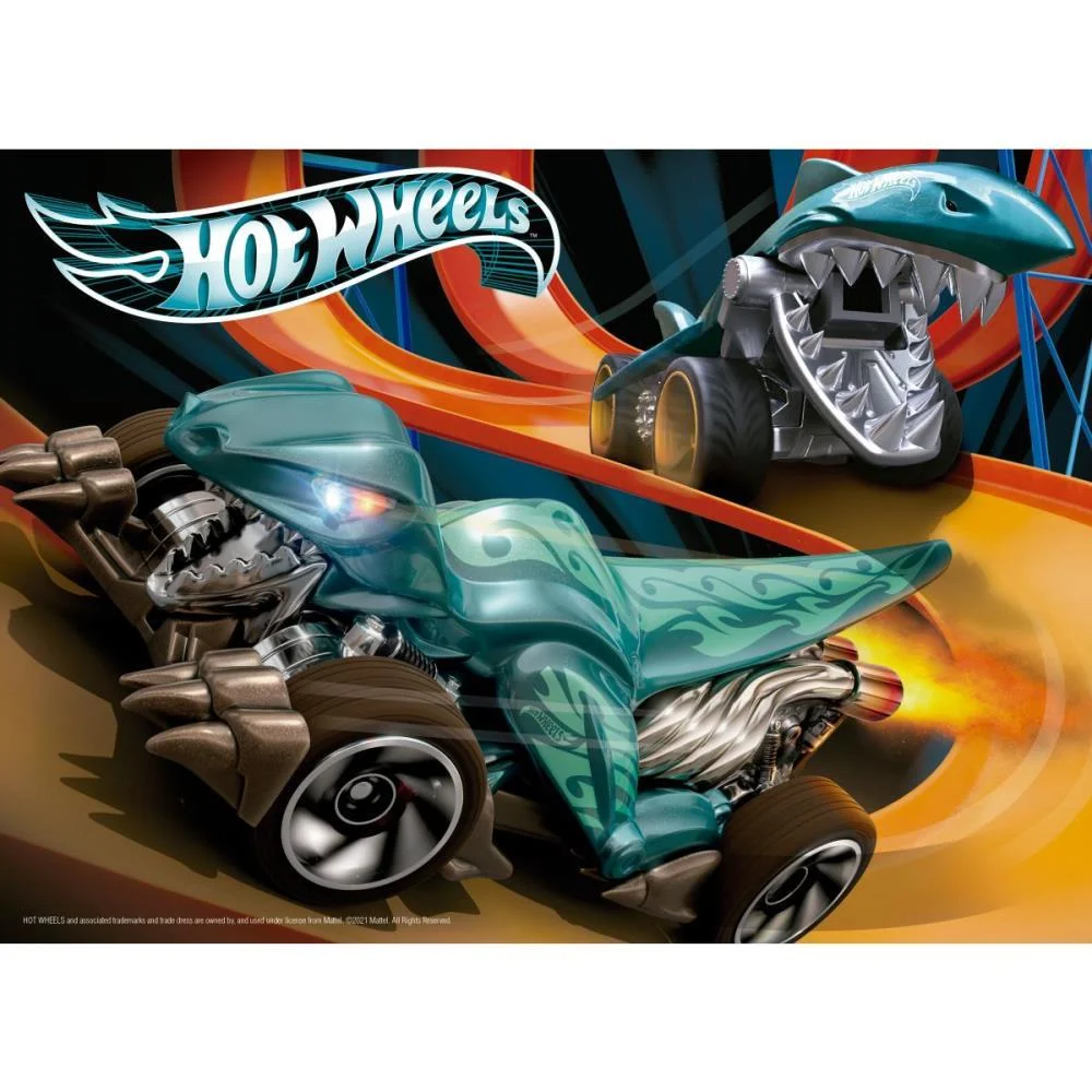 Quebra-Cabeca Cartonado Hot Wheels 60 Pecas Grow - imagem 3