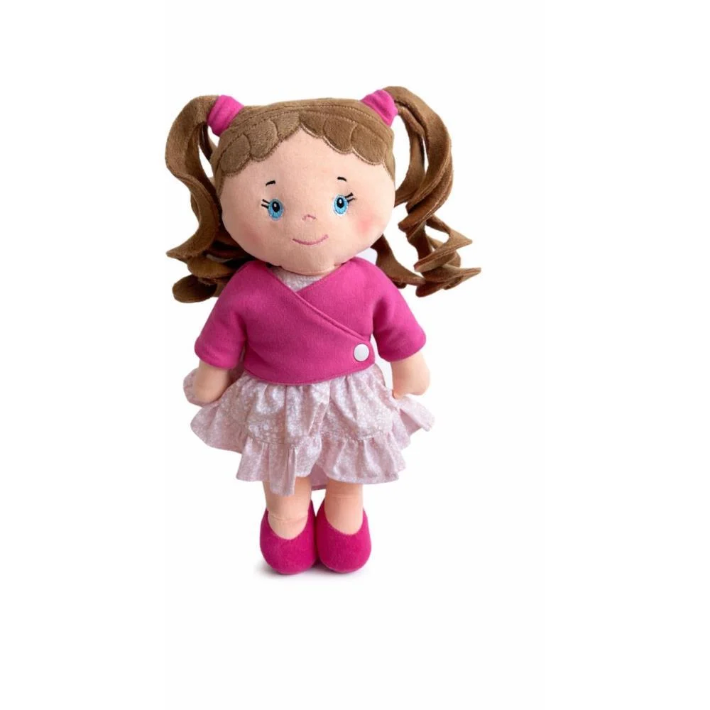 Boneca De Pelucia Zaya 35Cm Zip - imagem 3