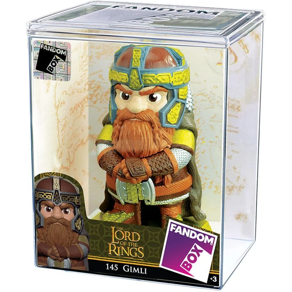 Boneco E Personagem Fandombox Sr Dos Aneis Gimli Lider - imagem 2