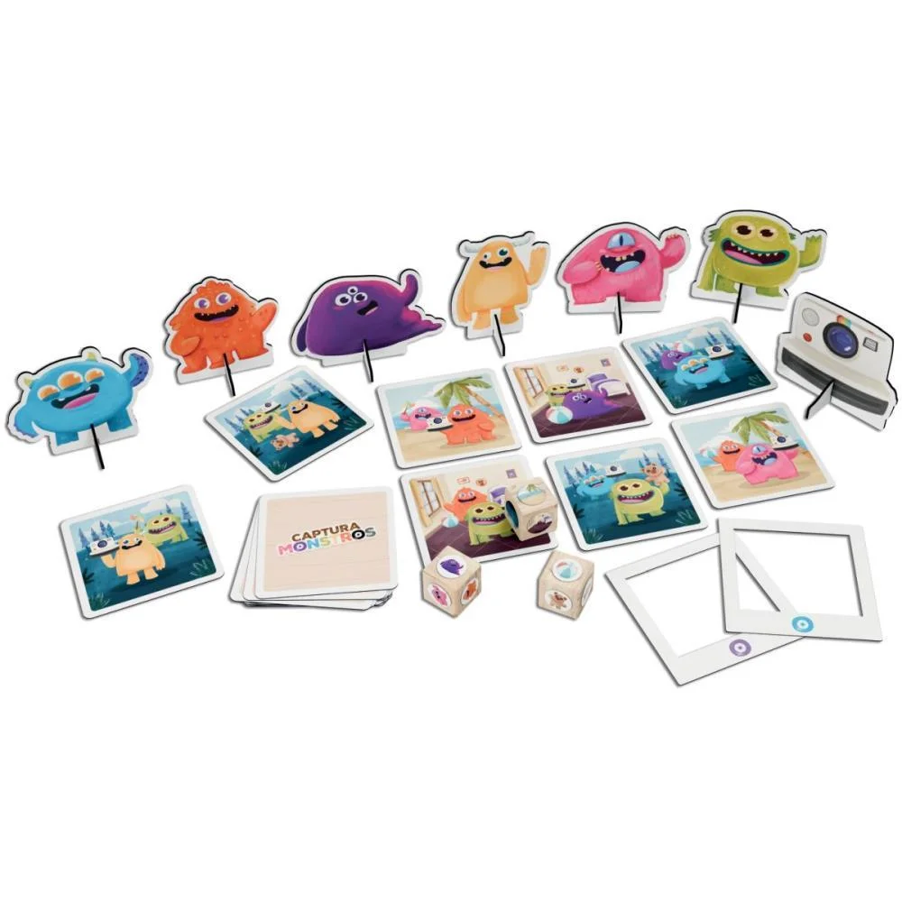 Jogo De Cartas Captura Monstros Nig Brinquedos - imagem 5