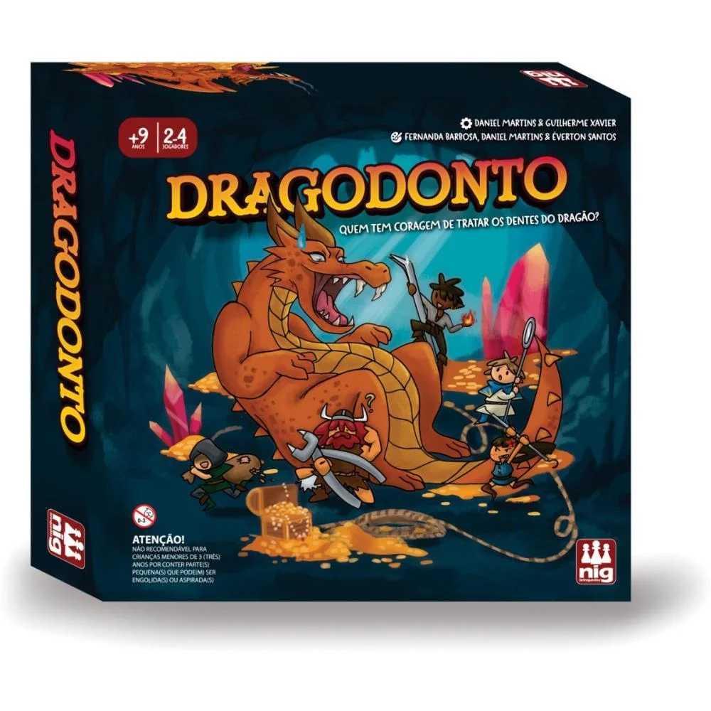 Jogo De Tabuleiro Dragodonto Nig Brinquedos - imagem 2