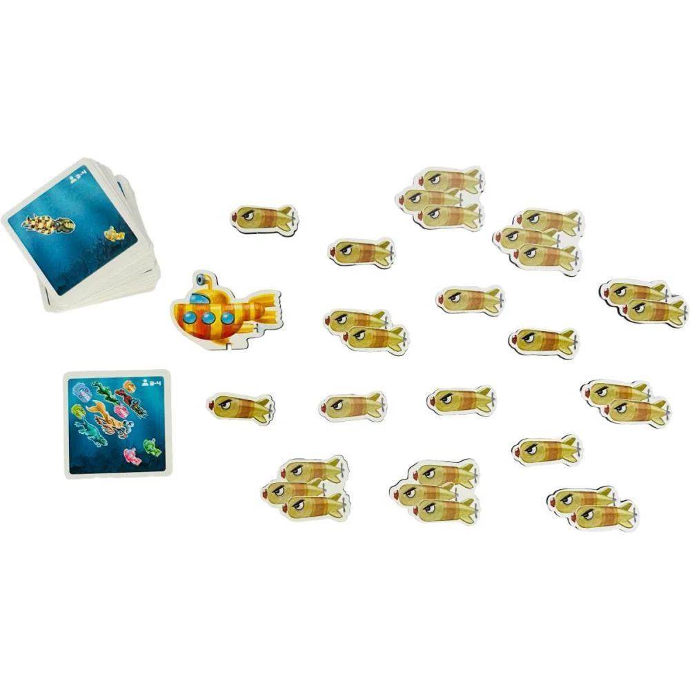 Jogo De Tabuleiro Batalha Submarina Nig Brinquedos - imagem 4