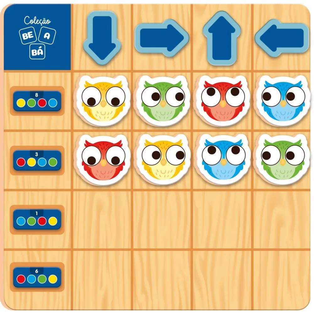 Brinquedo Educativo Direcao E Cor 32Pecas Nig Brinquedos - imagem 5