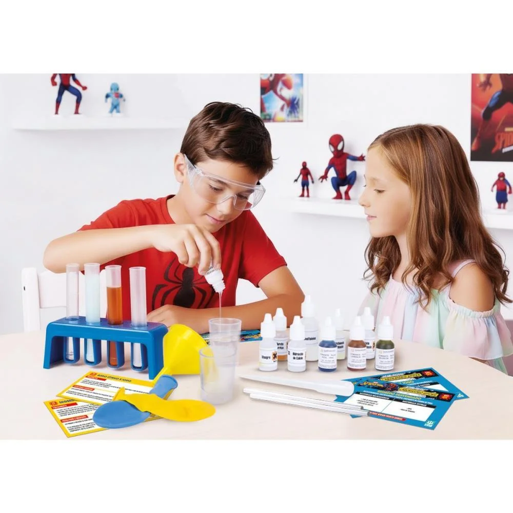 Jogo Diverso Spider-Man Laboratorio Nig Brinquedos - imagem 5