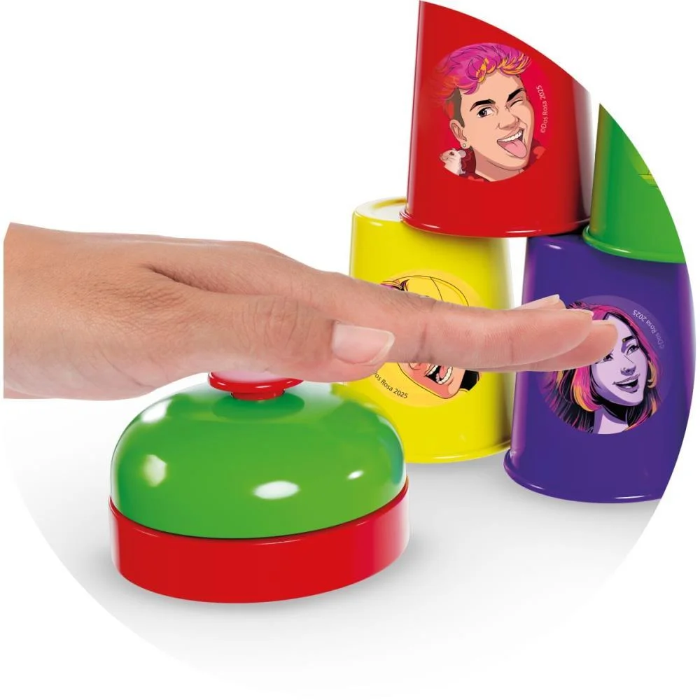 Jogo De Cartas Dos Rosa Batalha Dos Copos Nig Brinquedos - imagem 4