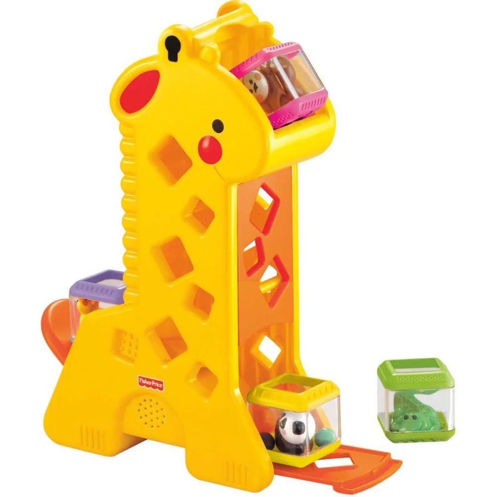Fisher-Price Infant Girafa Com Blocos Mattel - imagem 4