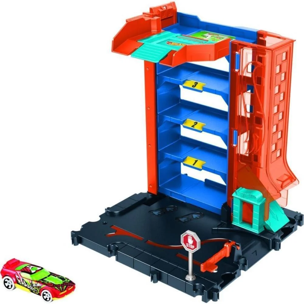 Hot Wheels Pista City Downtown Cj De Pistas (S) Mattel - imagem 3