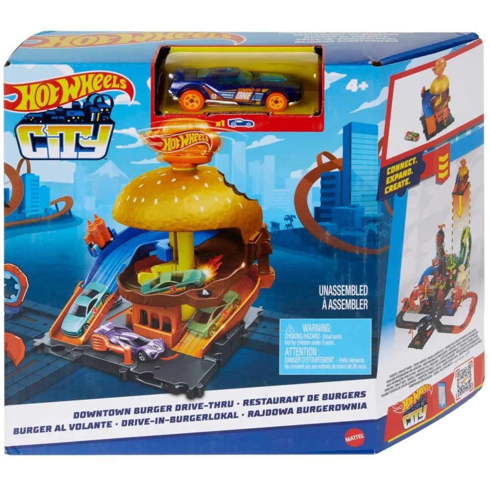Hot Wheels Pista City Downtown Cj De Pistas (S) Mattel - imagem 23