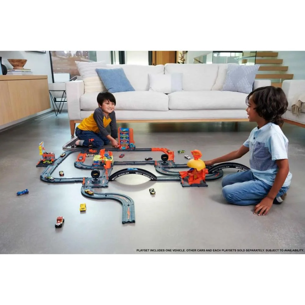 Hot Wheels Pista City Downtown Cj De Pistas (S) Mattel - imagem 26