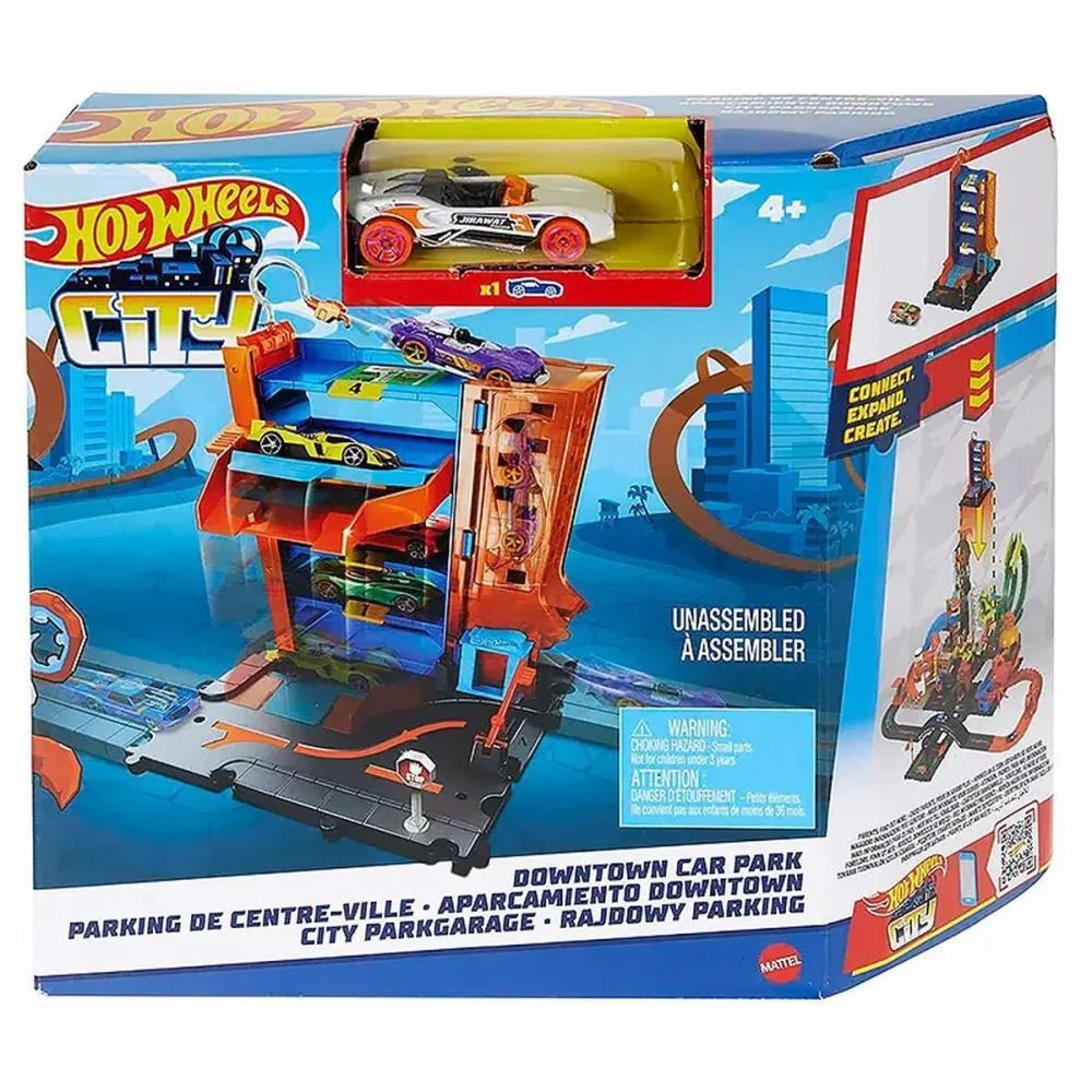 Hot Wheels Pista City Downtown Cj De Pistas (S) Mattel - imagem 5