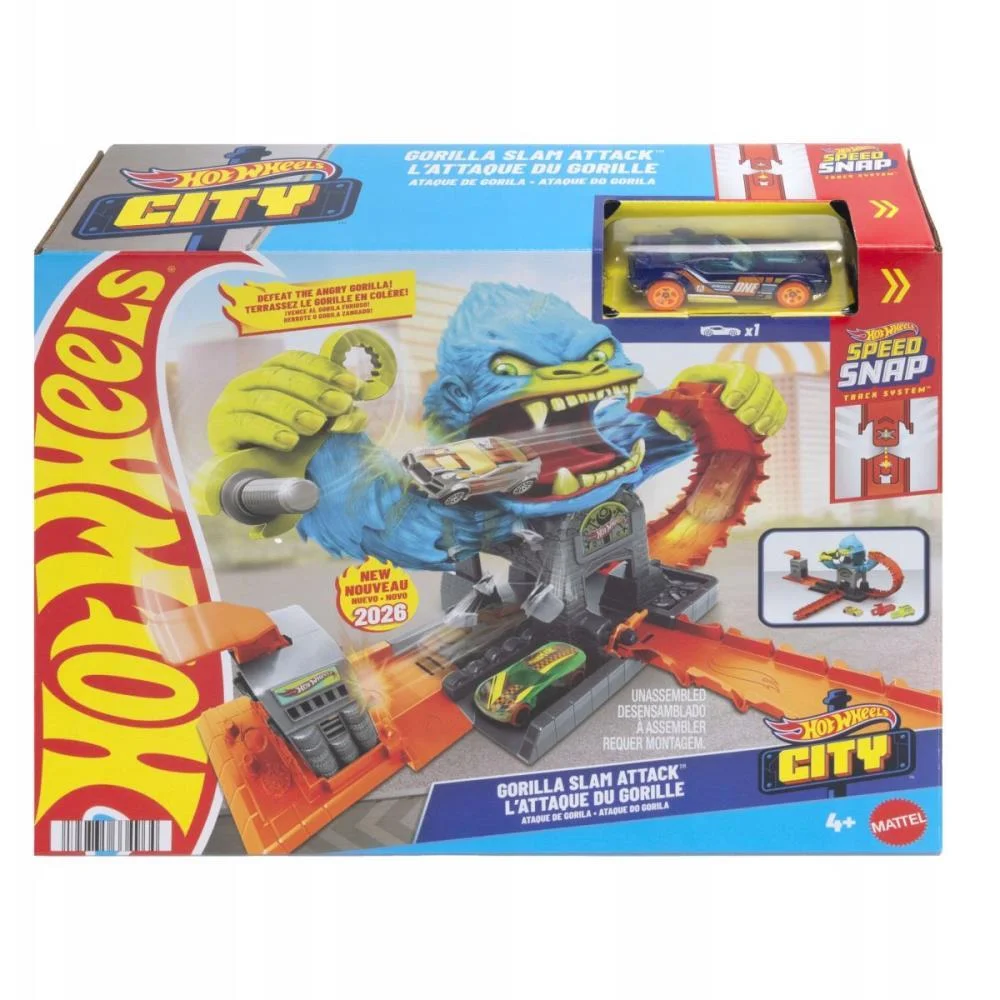 Hot Wheels Pista City Nêmesis Ataque Do Gorila Mattel - imagem 6