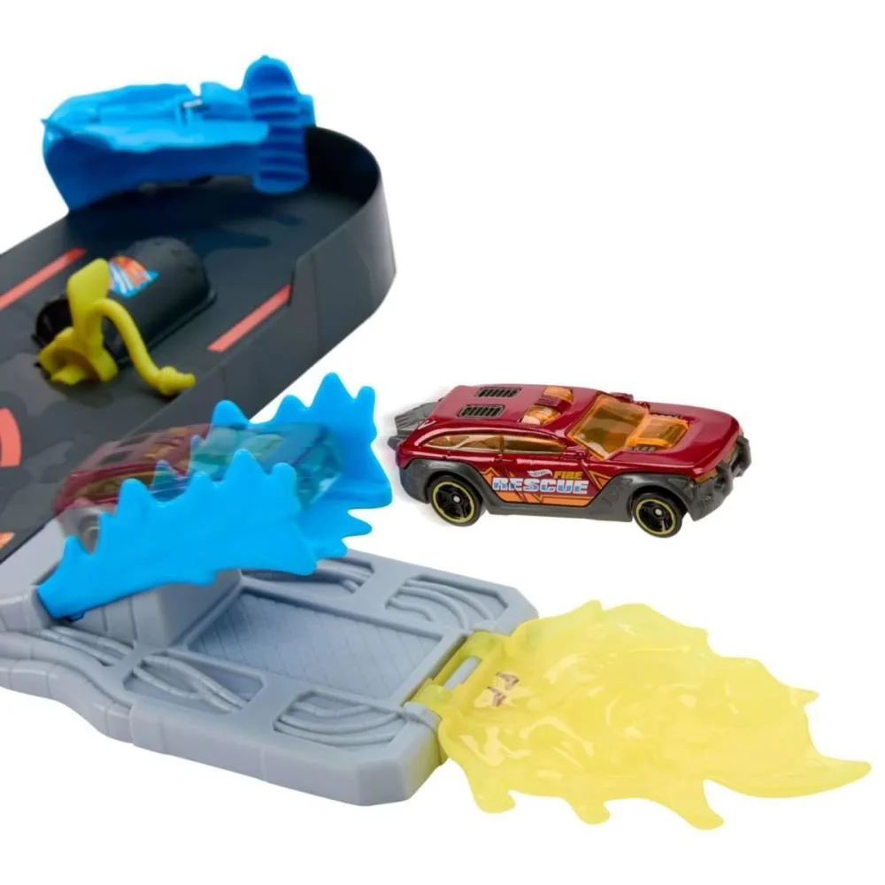Hot Wheels Pista City Super Resgate Estaça.bombeiros Mattel - imagem 6