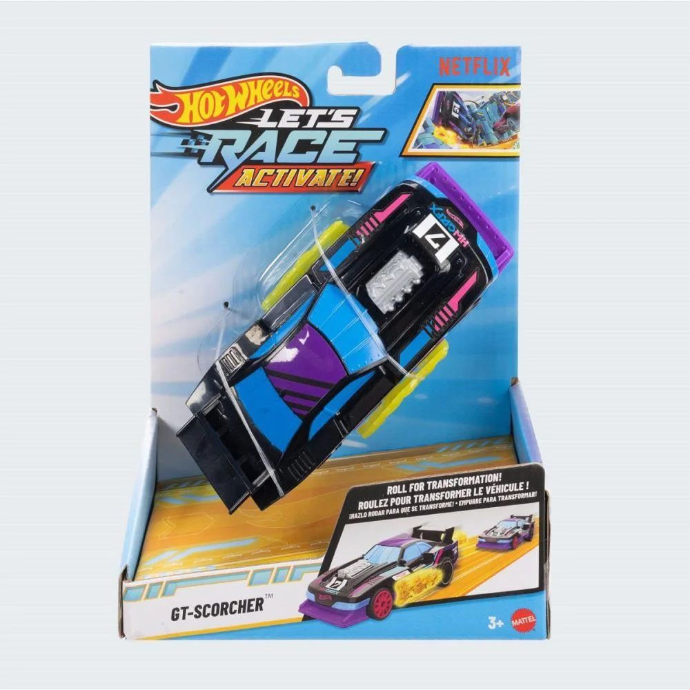 Hot Wheels Die-Cast Lets Race Energia Ativa 1:32(S Mattel - imagem 8