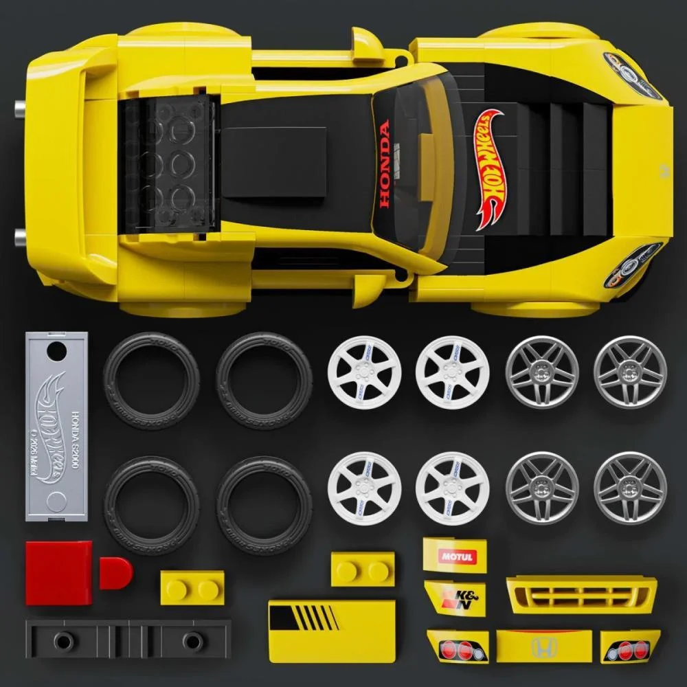 Hot Wheels Brick Shop Speed 07 Honda S2000 1:32 257P Mattel - imagem 5