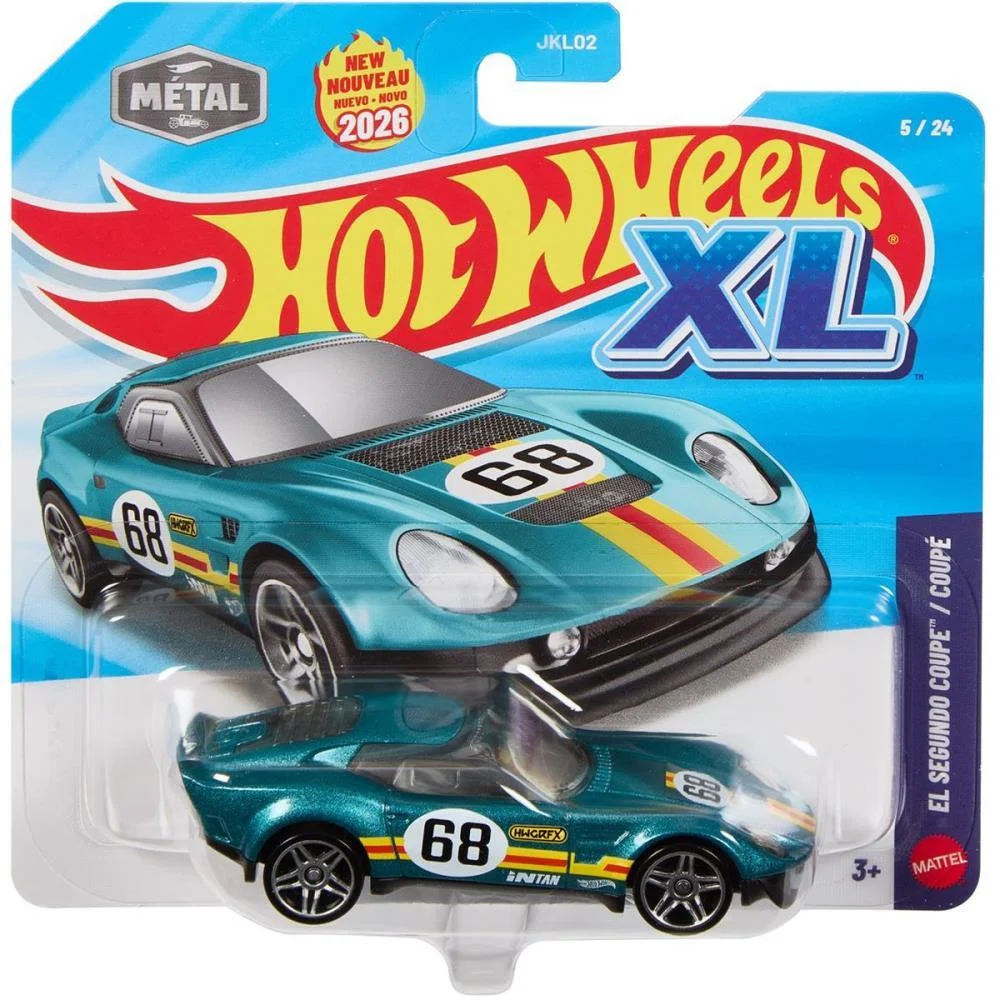 Hot Wheels Die-Cast Hw Basico Xl 1:43 (S) Mattel - imagem 4