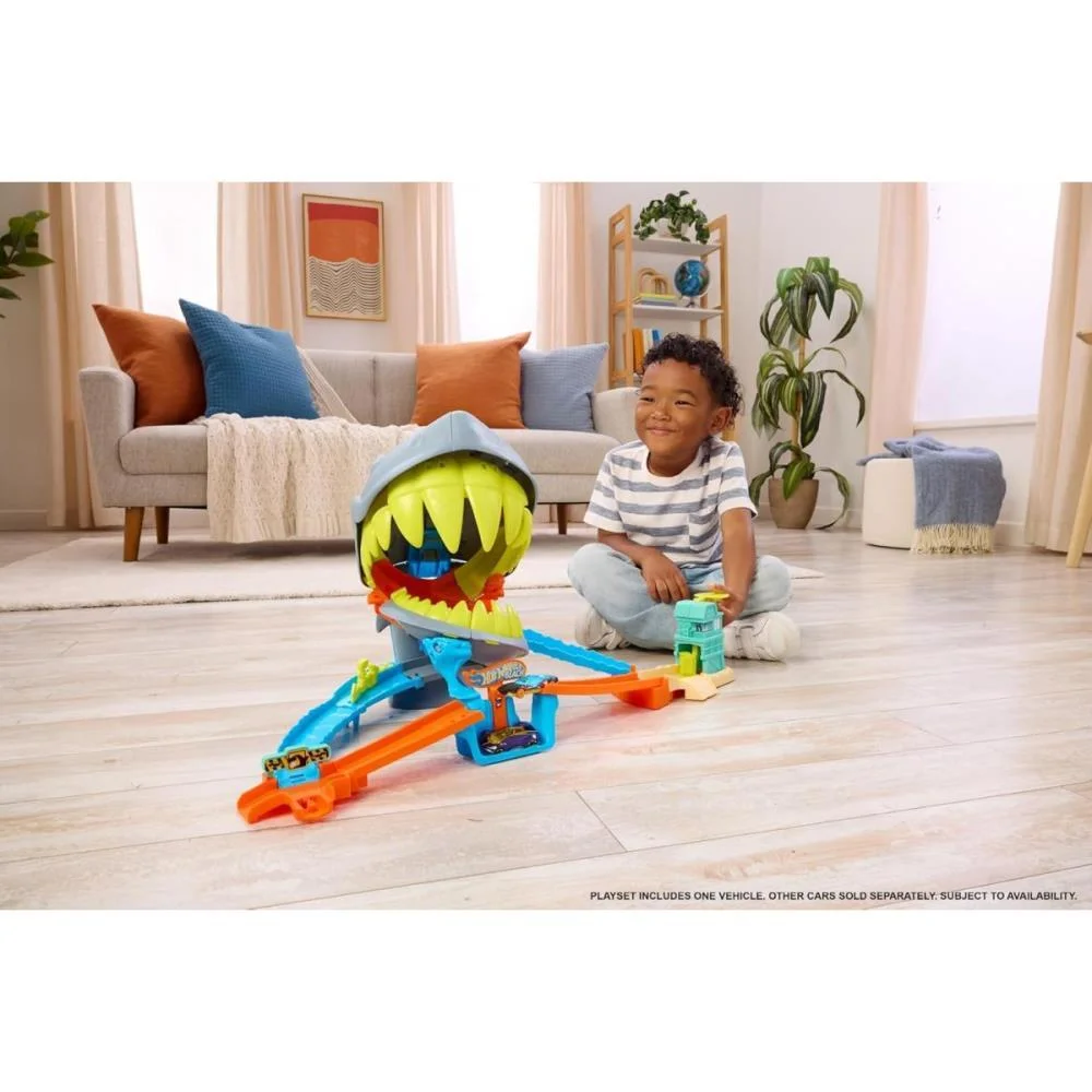 Hot Wheels Pista City Ataque Mordida Do Tubarão Mattel - imagem 7