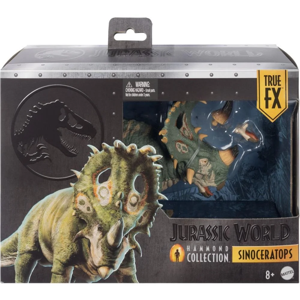 Boneco E Personagem Jw Hammond Sinoceratops Mattel - imagem 3
