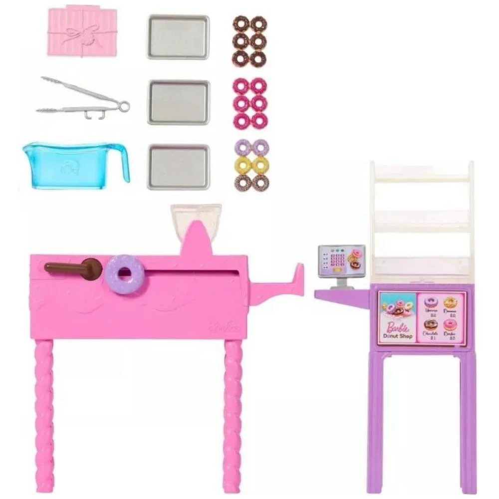 Barbie Profissoes Loja De Donuts C/Boneca Mattel - imagem 5