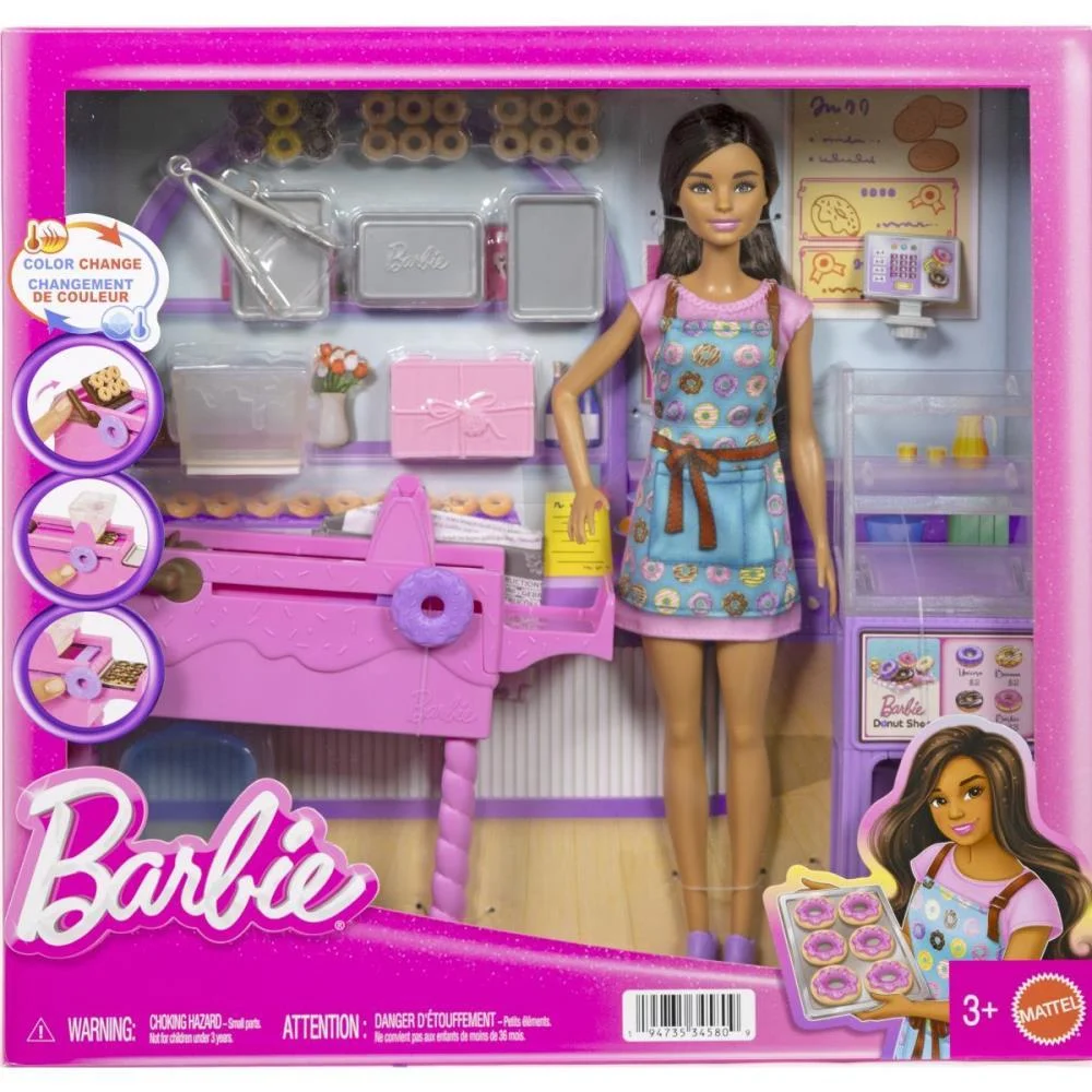 Barbie Profissoes Loja De Donuts C/Boneca Mattel - imagem 9