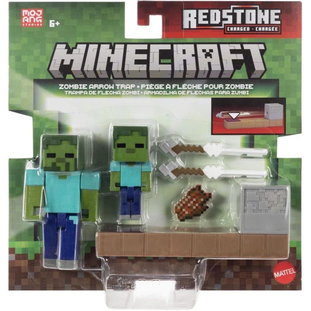Boneco E Personagem Minecraft Vanilla Mecani.8Cm(S Mattel - imagem 3