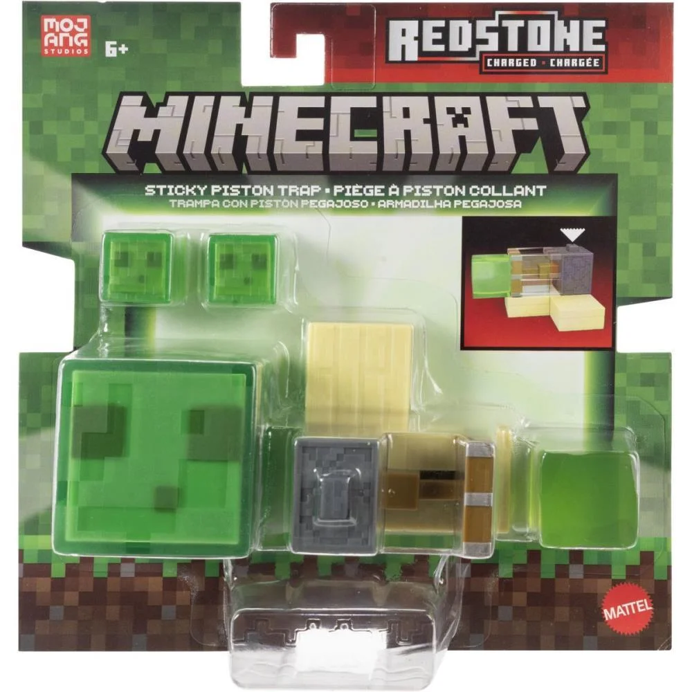 Boneco E Personagem Minecraft Vanilla Mecani.8Cm(S Mattel - imagem 6