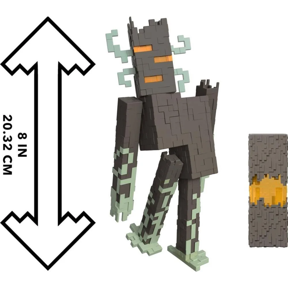 Boneco E Personagem Minecraft The Creaking 20Cm Mattel - imagem 6