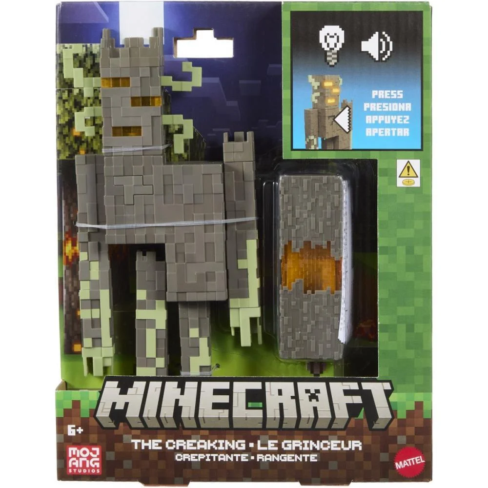 Boneco E Personagem Minecraft The Creaking 20Cm Mattel - imagem 7
