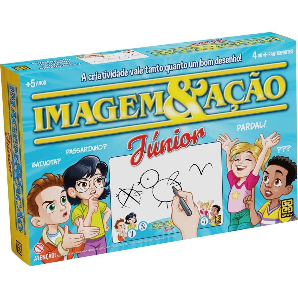 Jogo De Cartas Imagem E Acao Junior Grow - imagem 3