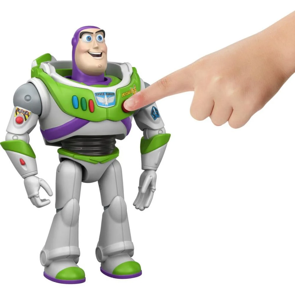 Boneco E Personagem Toy Story Buzz C/Som 17,7Cm Mattel - imagem 4