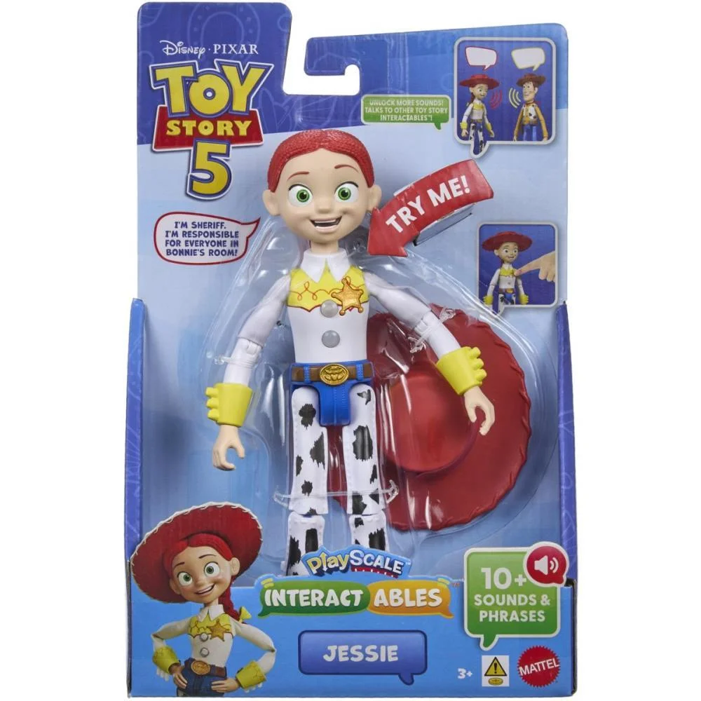 Boneco E Personagem Toy Story Jessie C/Som 17,7Cm Mattel - imagem 5