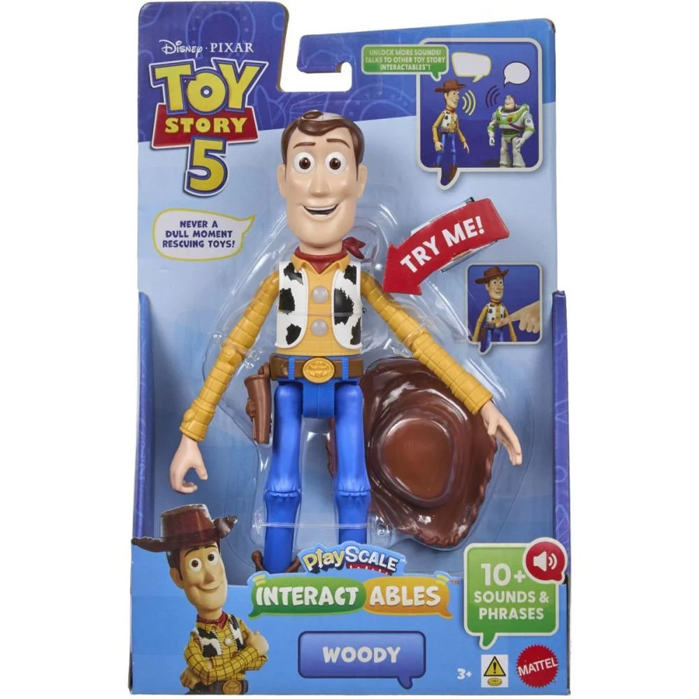 Boneco E Personagem Toy Story Wood C/Som 17,7Cm Mattel - imagem 5