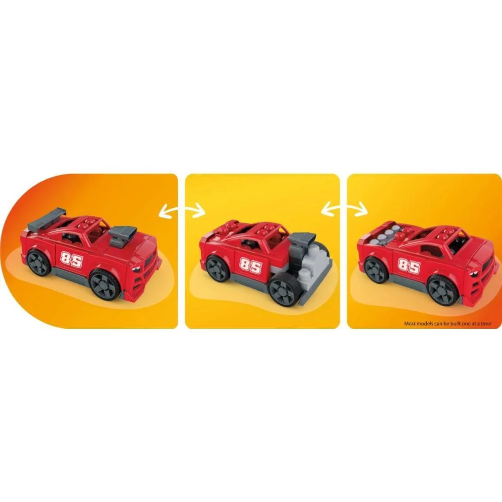 Mega Bloks Monte E Acelere Auto 3Em1 26P Mattel - imagem 4