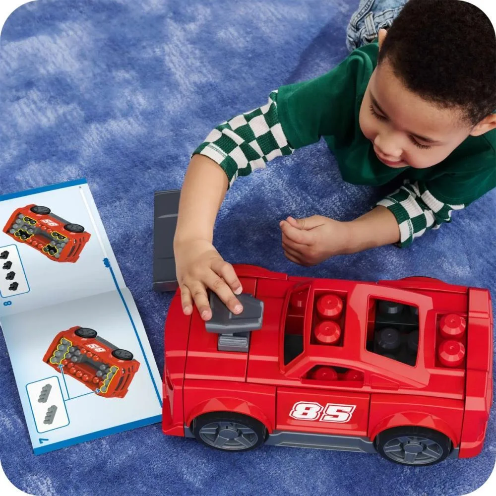 Mega Bloks Monte E Acelere Auto 3Em1 26P Mattel - imagem 8