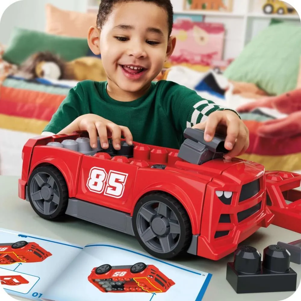 Mega Bloks Monte E Acelere Auto 3Em1 26P Mattel - imagem 9