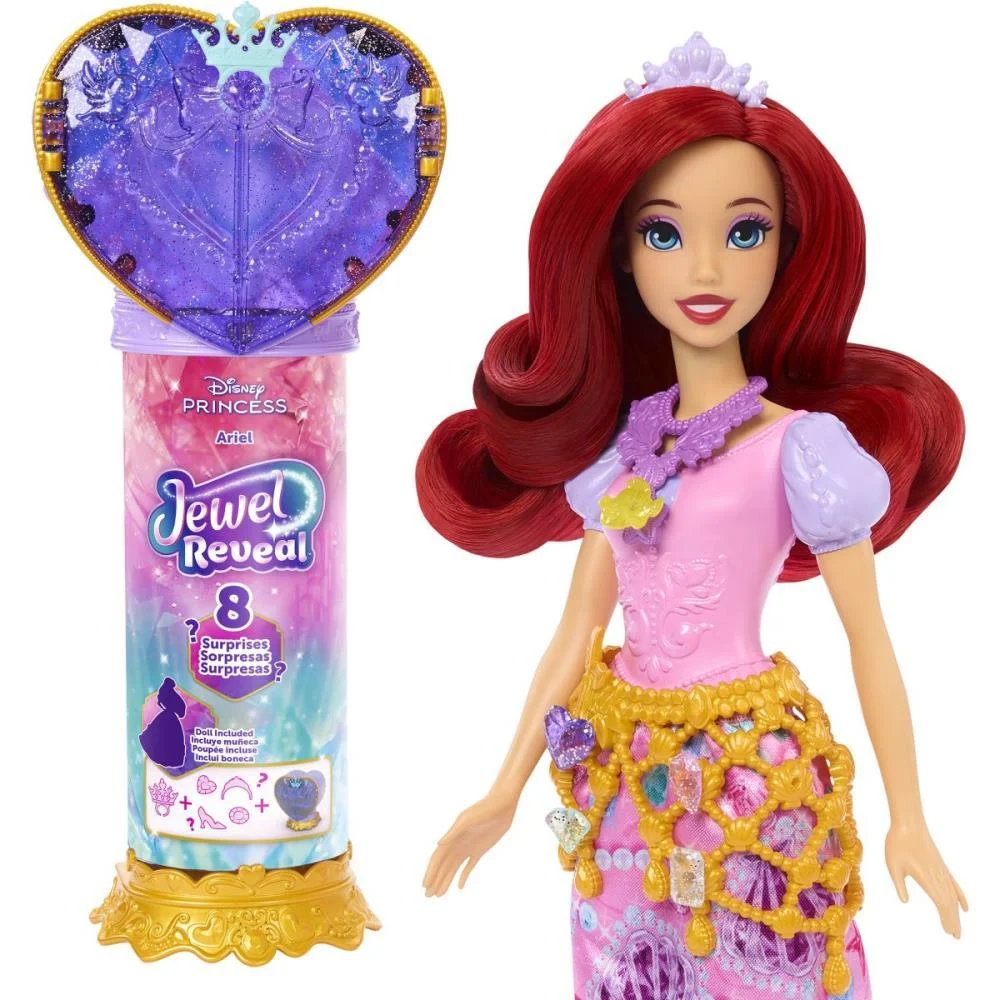 Boneca Disney Princesa Reveal Ariel Mattel - imagem 4