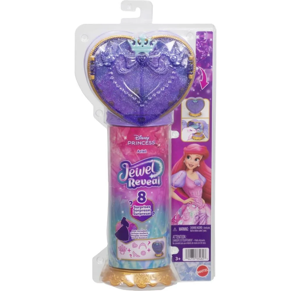Boneca Disney Princesa Reveal Ariel Mattel - imagem 6