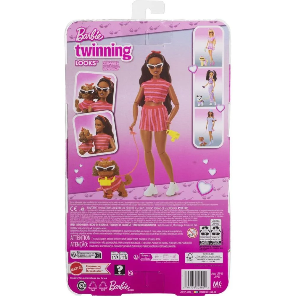 Barbie Fashion Brookly E Cão Combinação Looks Mattel - imagem 8