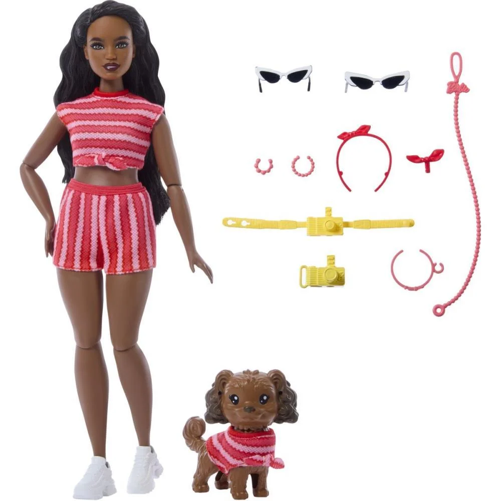 Barbie Fashion Brookly E Cão Combinação Looks Mattel - imagem 9