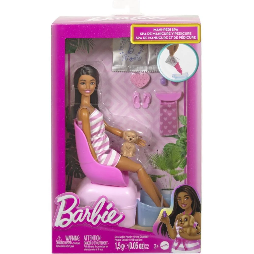 Barbie Fashion Conj. Manicure E Pedicure Mattel - imagem 6