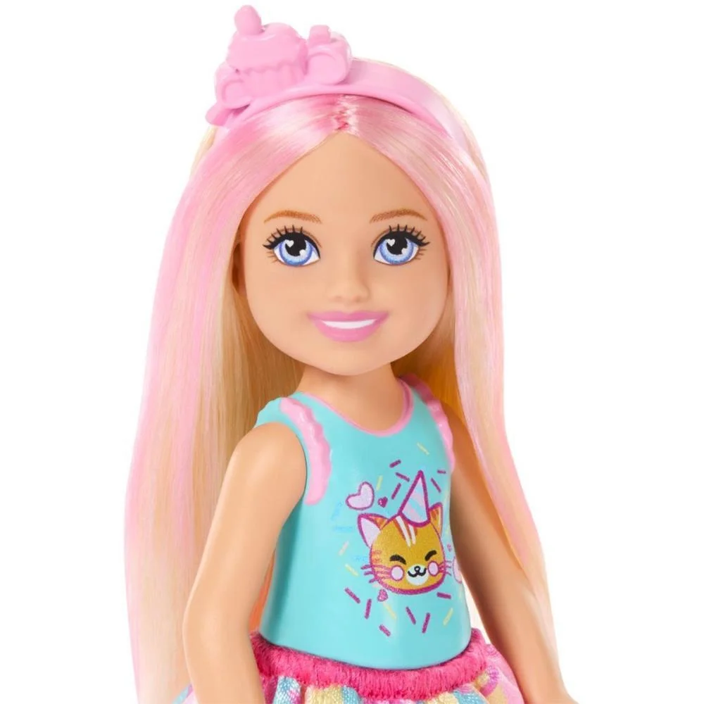 Barbie Family Chelsea Loira Aniversariante Mattel - imagem 5