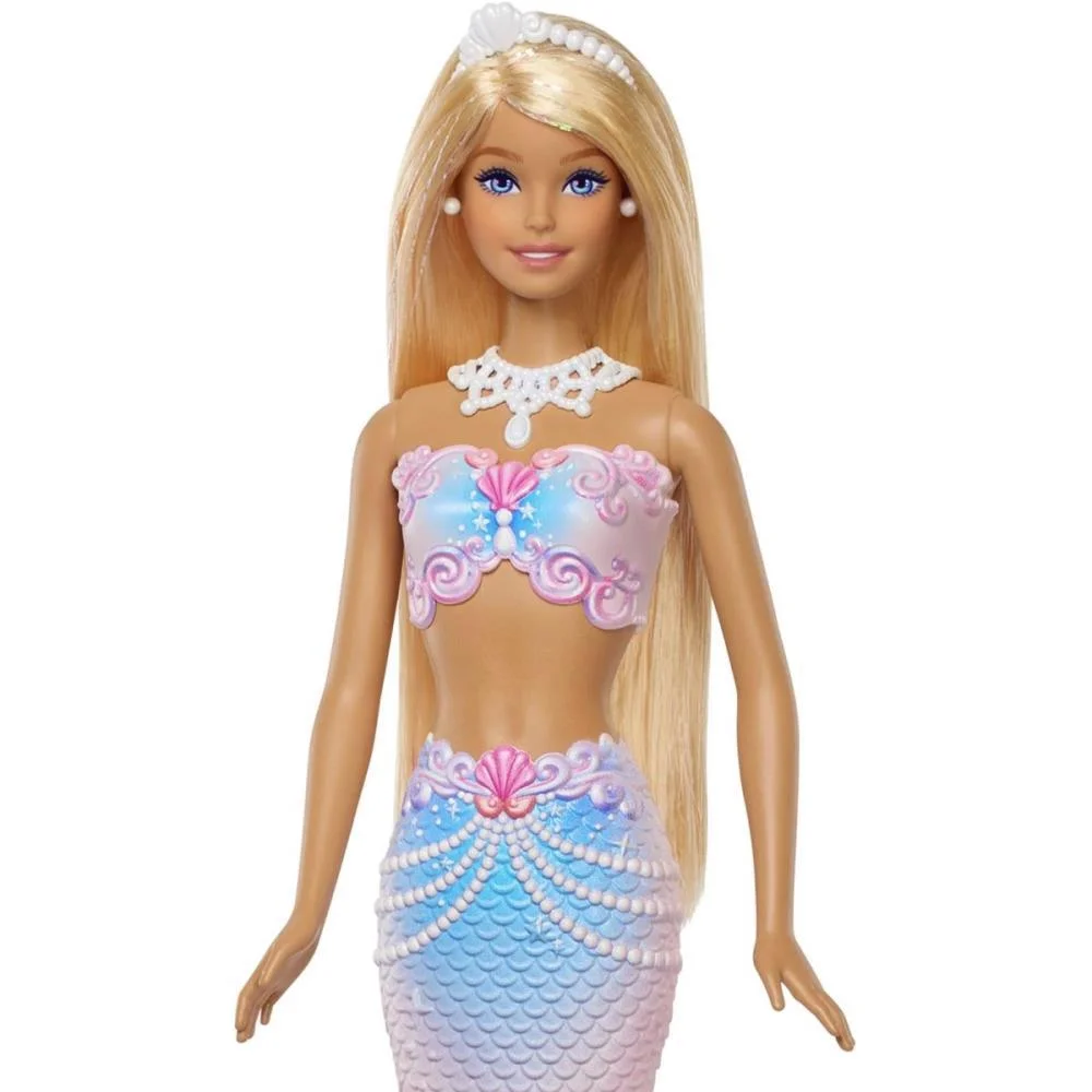Barbie Fantasy Sereia Fantastica Com Bolhas Mattel - imagem 4