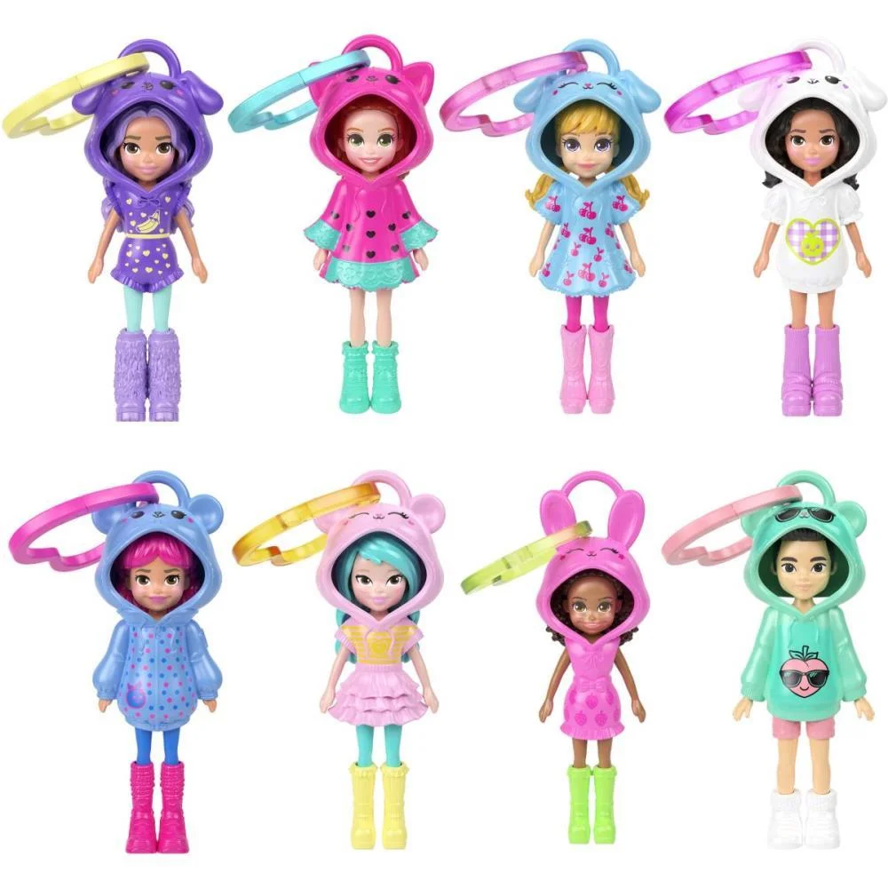 Polly Pocket Amigas De Capuz C/Chaveiro (S) Mattel - imagem 2