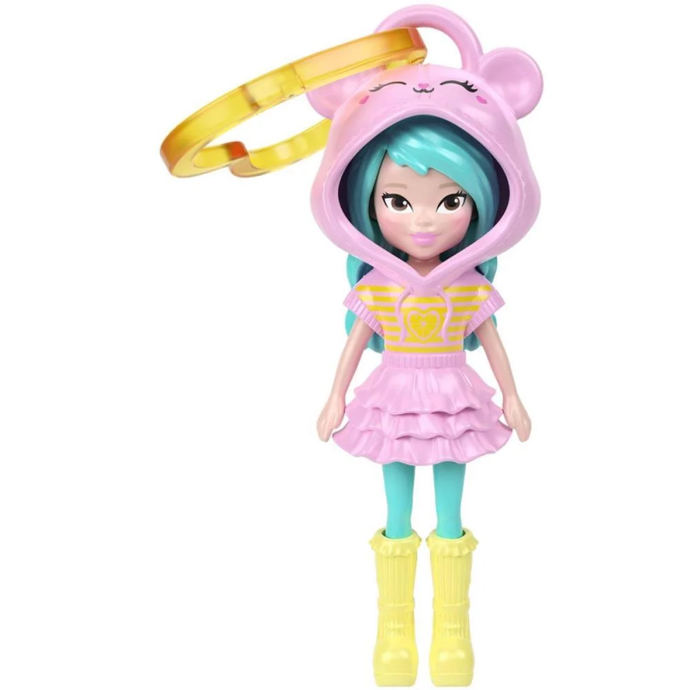 Polly Pocket Amigas De Capuz C/Chaveiro (S) Mattel - imagem 8