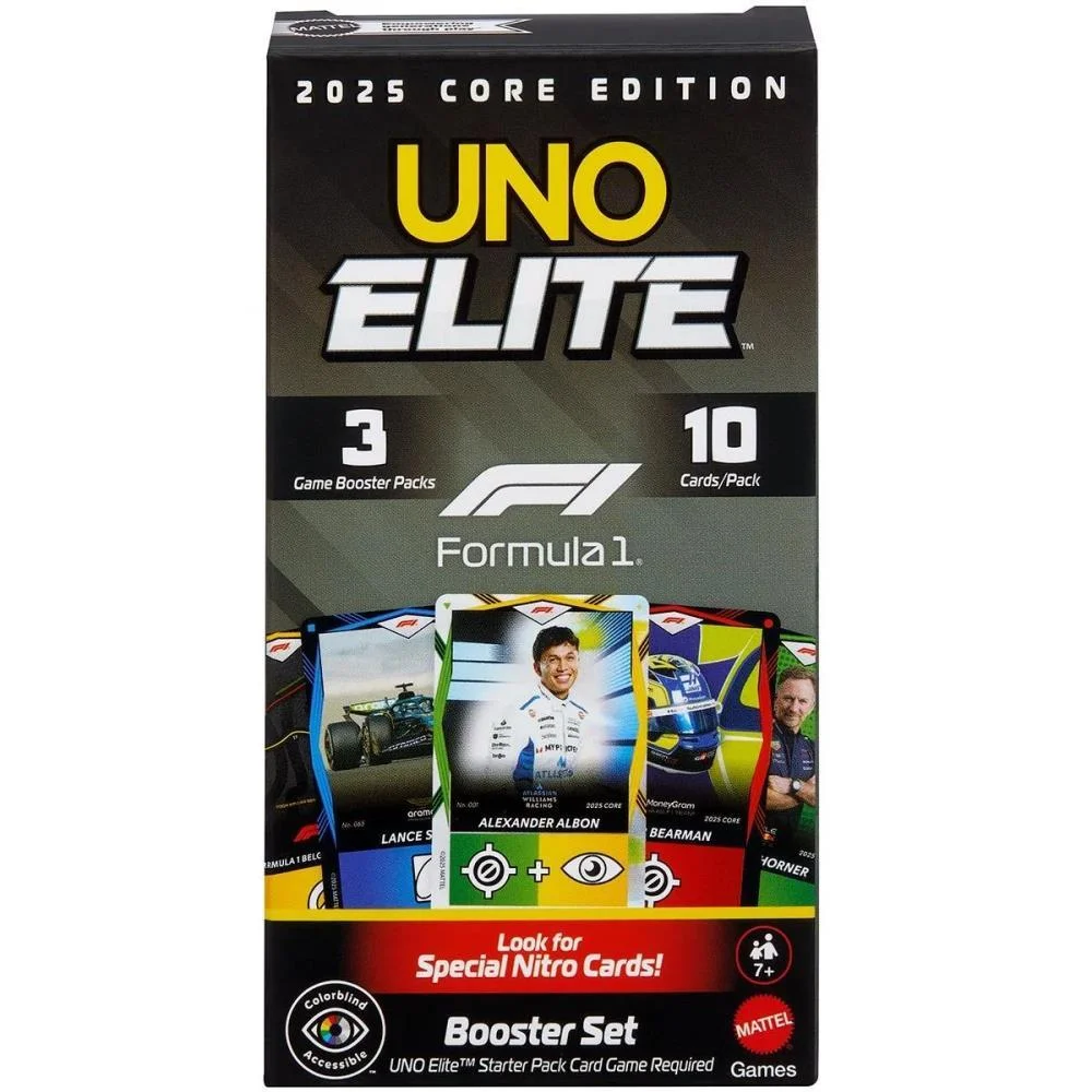 Jogo De Cartas Uno Elite F1 Extenção Adic.(S) Mattel - imagem 7