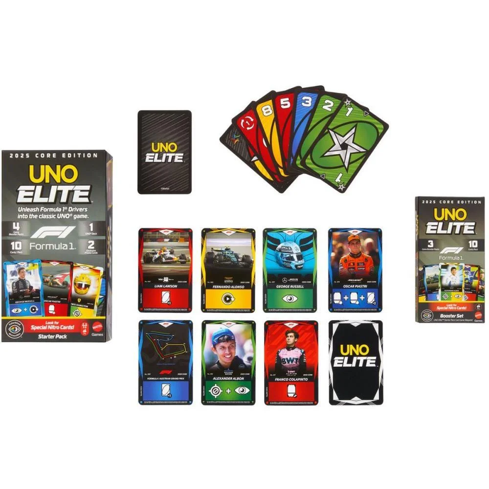 Jogo De Cartas Uno Elite F1 Extenção Adic.(S) Mattel - imagem 10