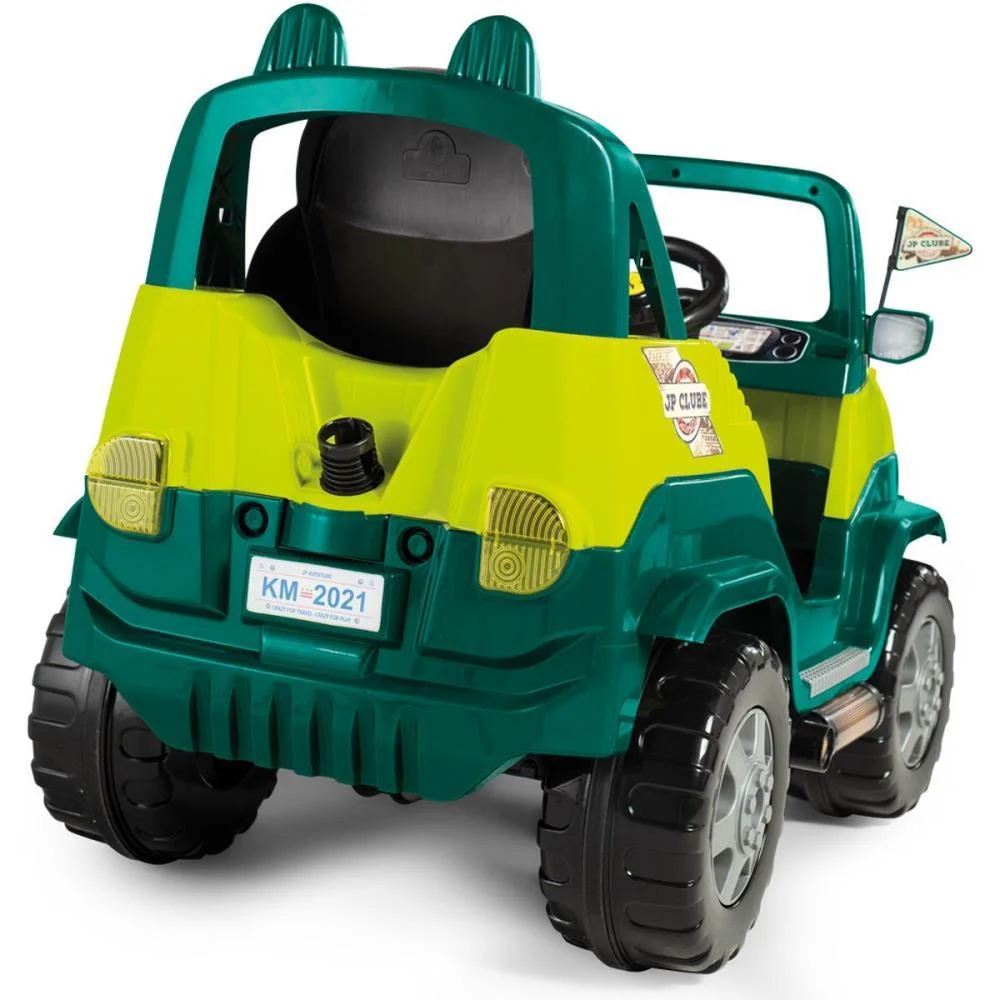 Veiculo Para Bebe Diipi Verde C/Som 30Kg Calesita - imagem 6