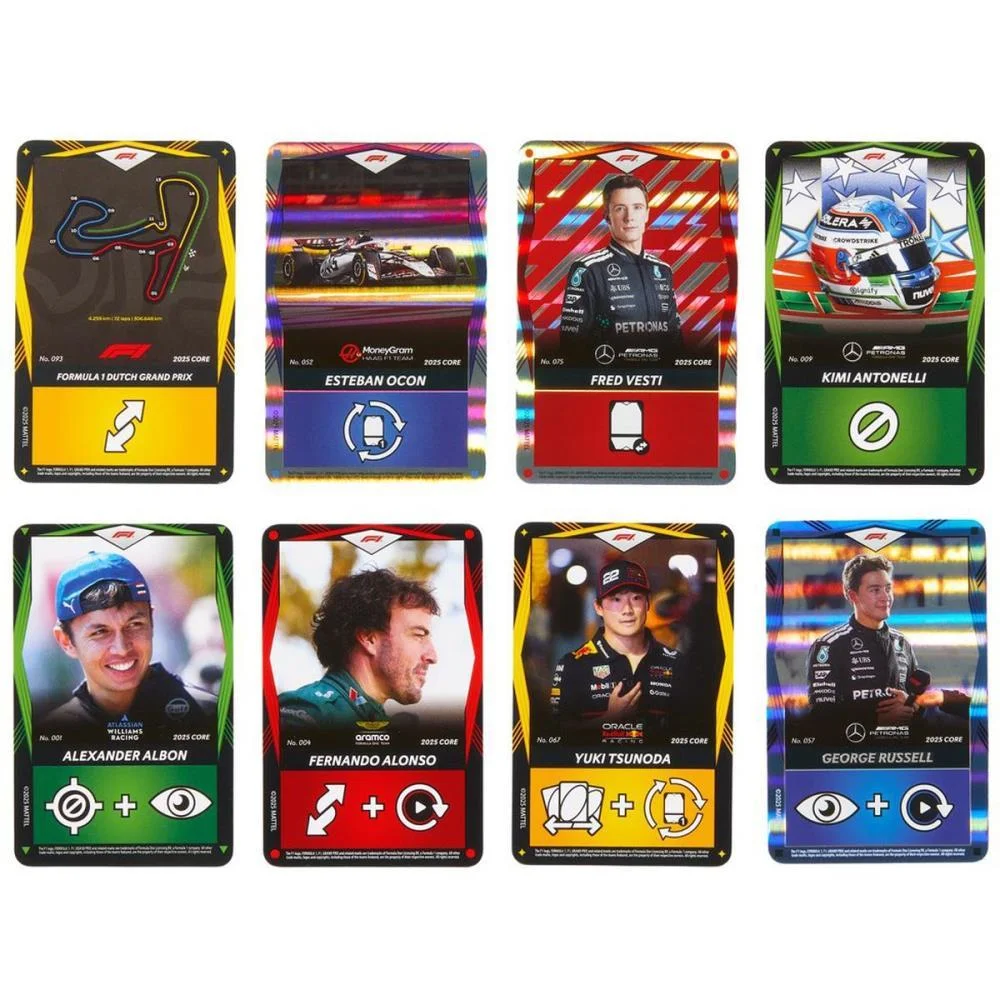 Jogo De Cartas Uno Elite F1 Kit Inicial Mattel - imagem 6