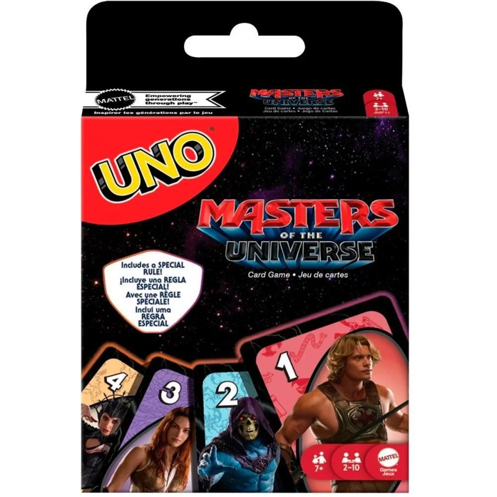 Jogo De Cartas Uno Masters Of The Universe Mattel - imagem 9