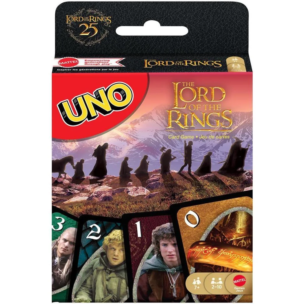 Jogo De Cartas Uno Senhor Dos Aneis Mattel - imagem 7