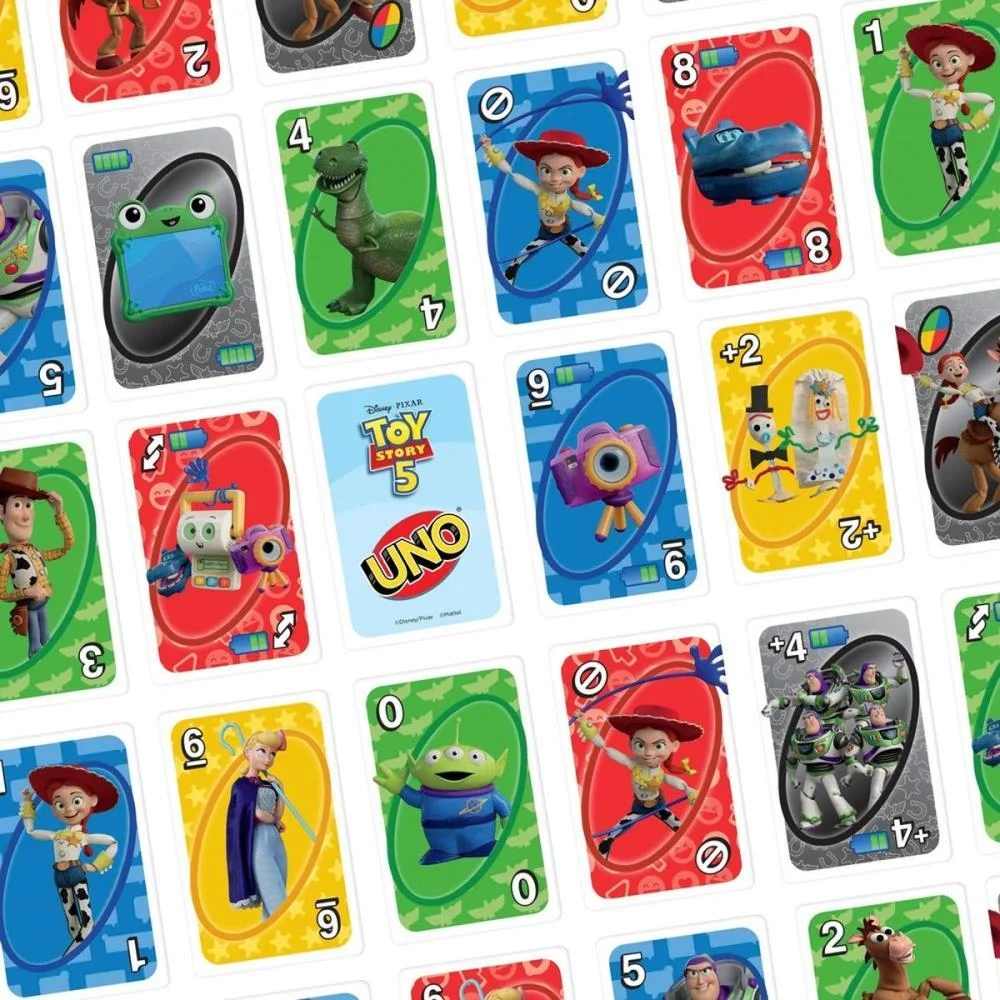 Jogo De Cartas Uno Toy Story 5 Mattel - imagem 3